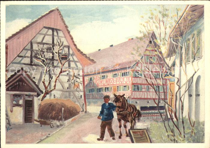 Zuerich Marthalen Kuenstlerkarte