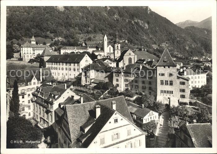 Chur GR Hofpartie