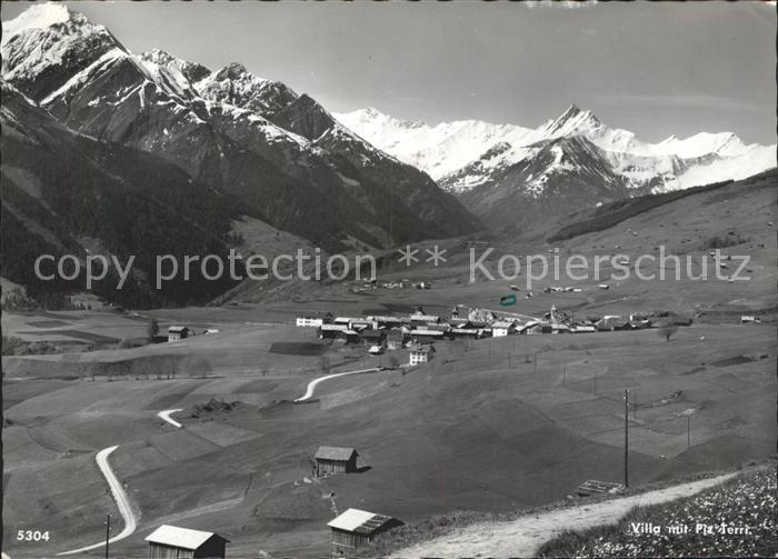 Villa VS mit Piz Terri