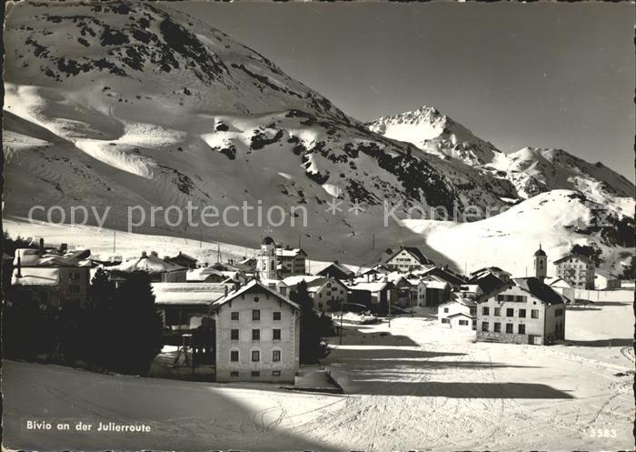 Bivio Ortsansicht Julierroute