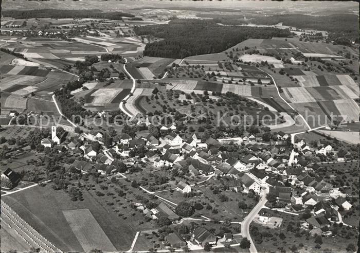 Hettlingen Winterthur Fliegeraufnahme