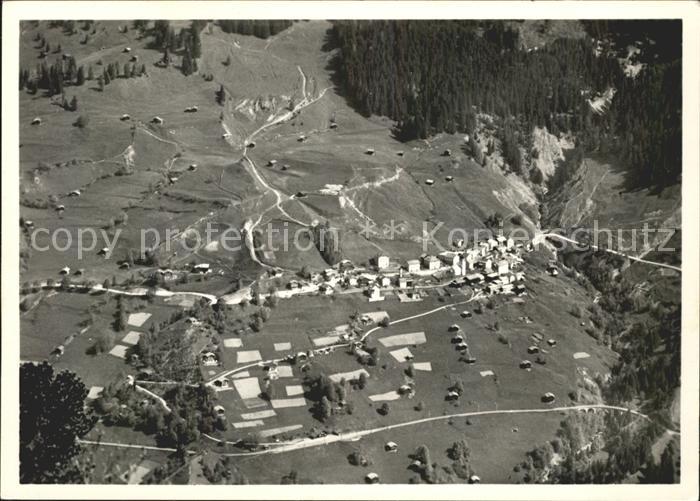 Schanfigg Peist Fliegeraufnahme