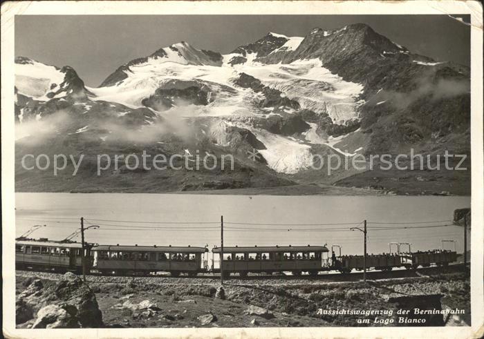 Berninabahn Bahn am Lago Bianco