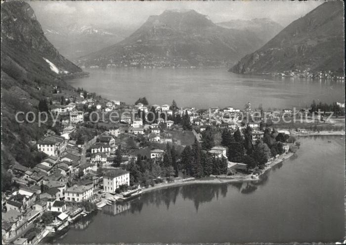 Melide Fliegeraufnahme