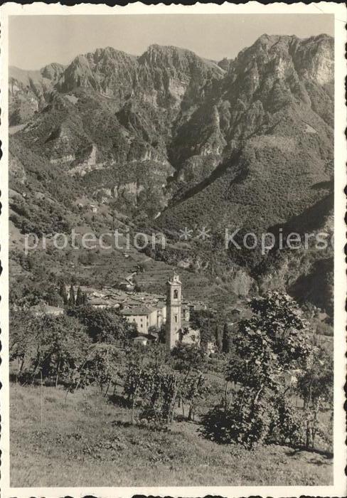 Rovio mit Monte Generoso