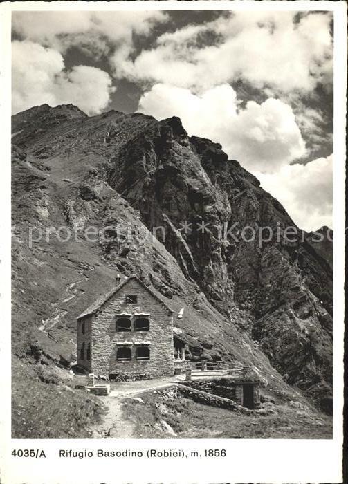 Robiei Cavergno Rifugio Basodino