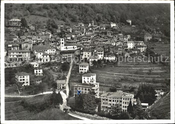 Sonvico Fliegeraufnahme Opera Charitas Villa Riposo