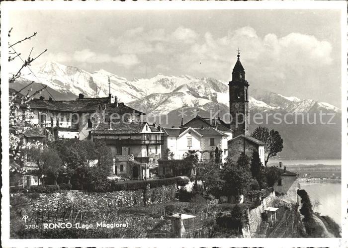 Ronco TI Dorfpartie Lago Maggiore