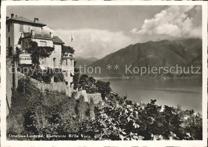 Orselina TI Restaurant Bella Vista Lago Maggiore