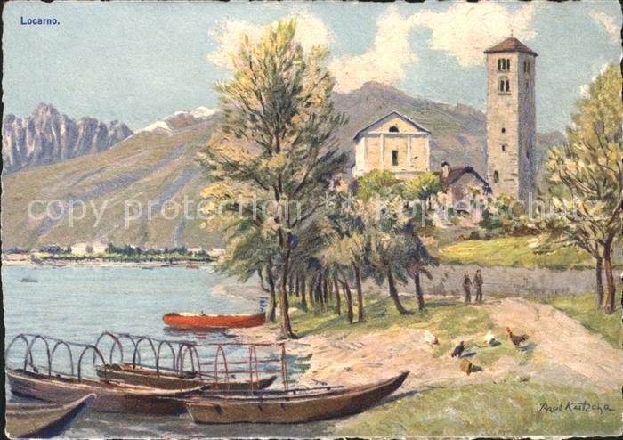 Locarno TI Kuenstlerkarte