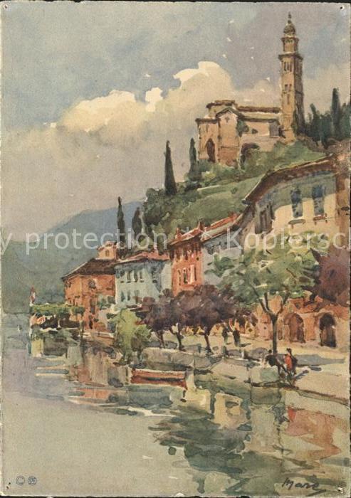 Morcote TI Kuenstlerkarte