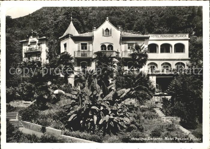 Orselina TI Hotel Pension Planta