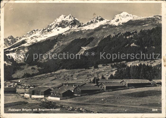 Brigels Flablager mit Brigelserhoerner