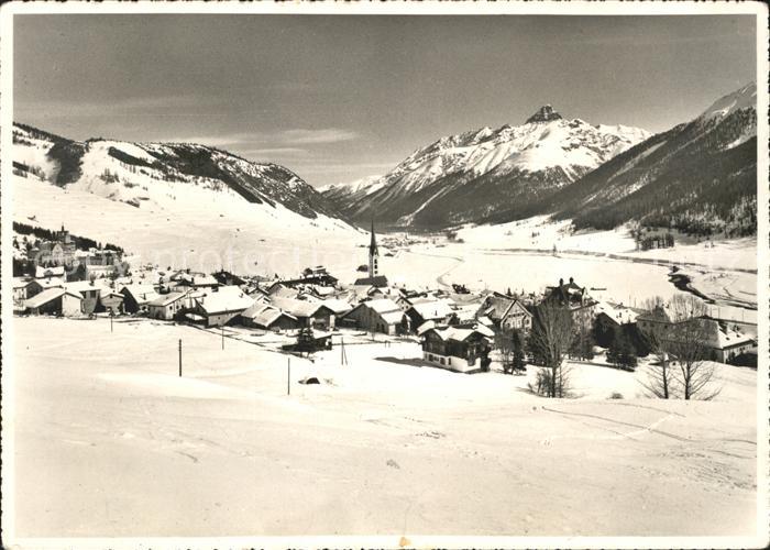 Zuoz GR mit S-chanf und Piz d`Esen