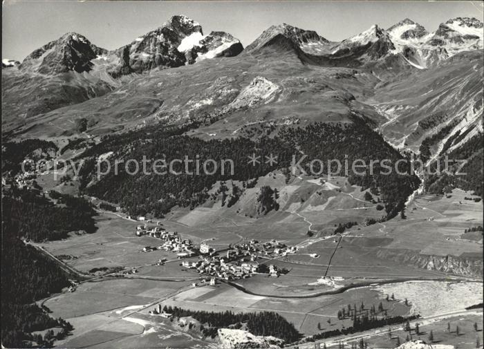 Celerina GR mit Muottas Muragl