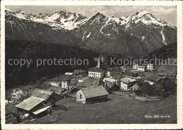 Osco Leventina Fliegeraufnahme