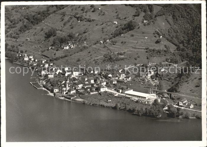 Vira Gambarogno Fliegeraufnahme