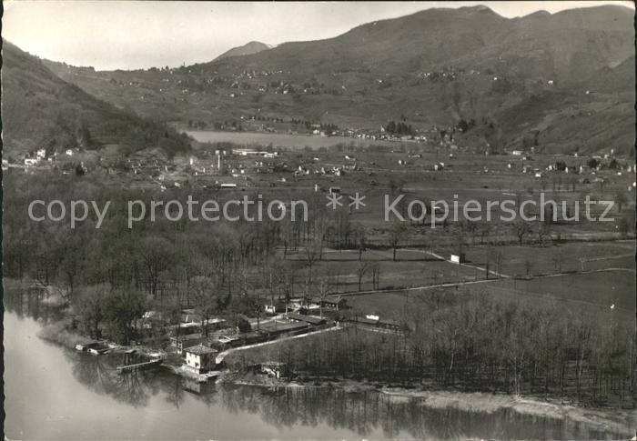 Magliaso Fliegeraufnahme