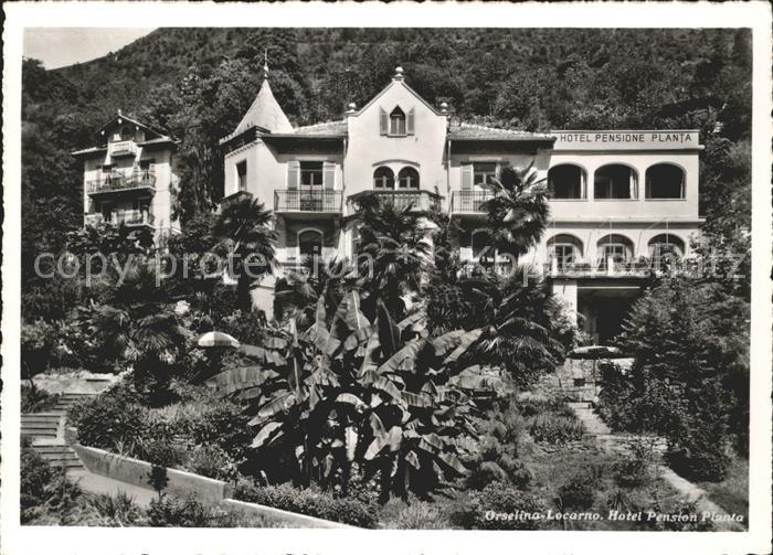 Orselina TI Hotel Pension Planta