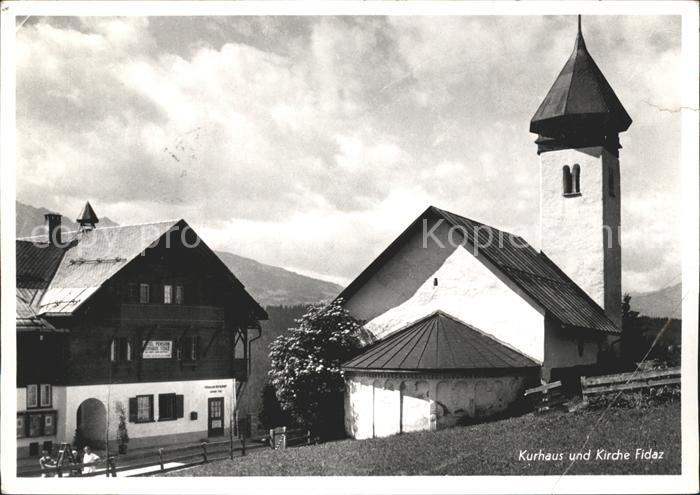 Fidaz GR Kurhaus und Kirche