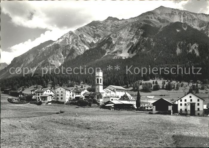 Lantsch Lenzerhorn und Piz Linard
