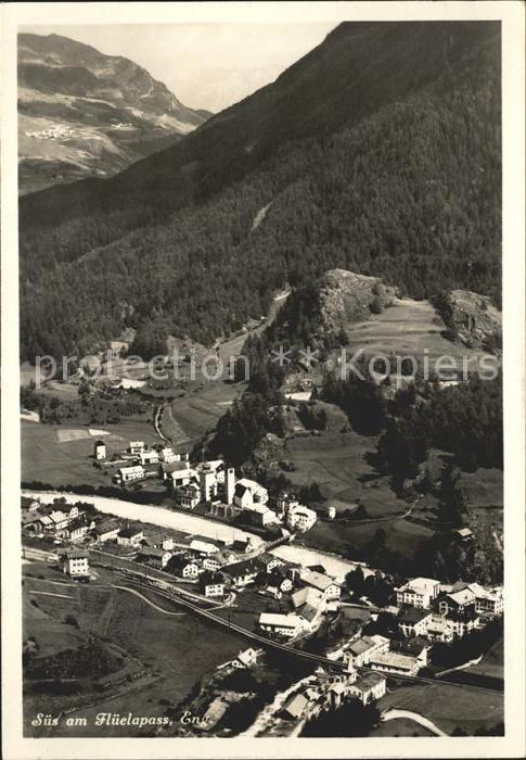 Sues Engadin Schweiz am Fl?elapass