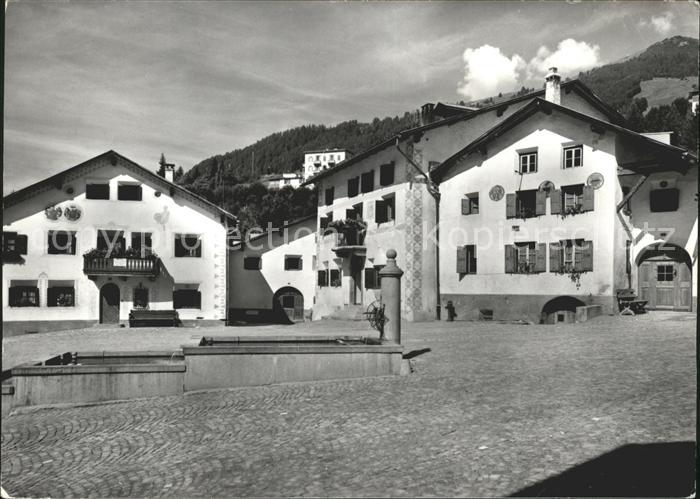 Scuol B?gl Grond Dorfbrunnen