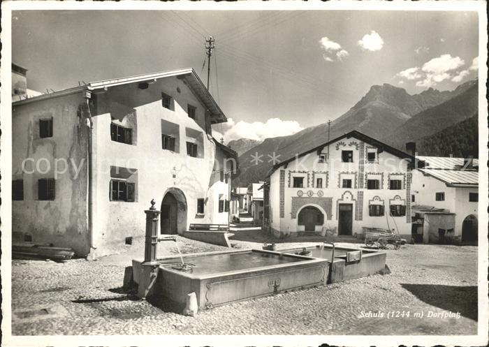 Schuls GR Dorfbrunnen