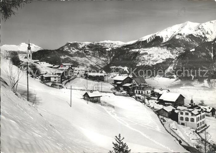 Sarn Hinterrhein Dorfpartie