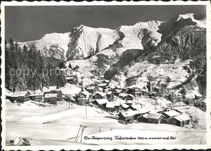 Tschiertschen Totalansicht