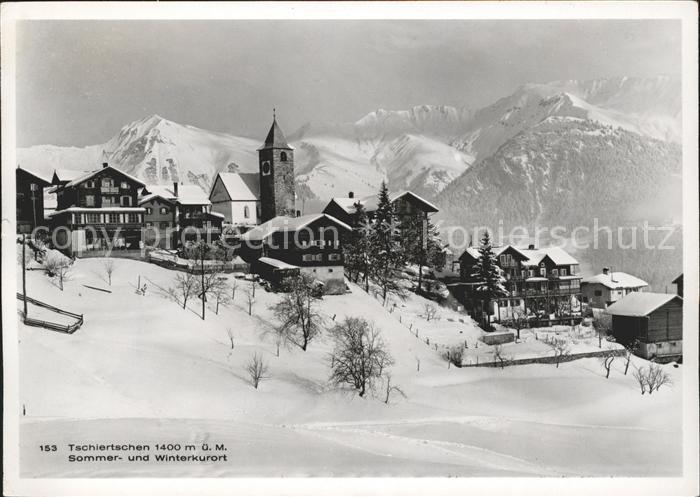 Tschiertschen Winterpanorama