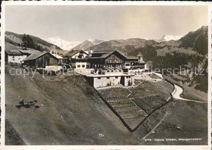 Wergenstein GR Haus Vizan
