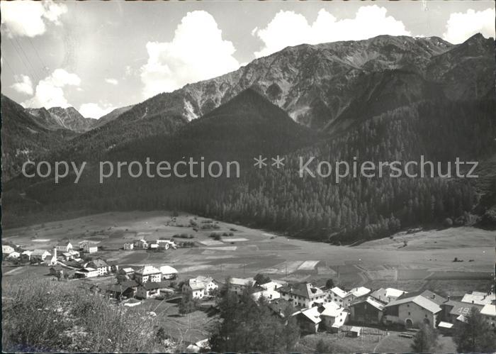 Valchava mit Umbrail Piz Lad und Piz Mezdi