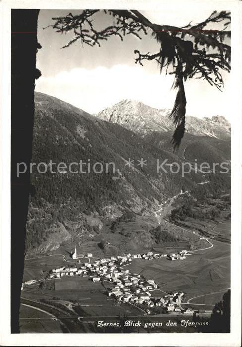 Zernez GR mit Ofenpass