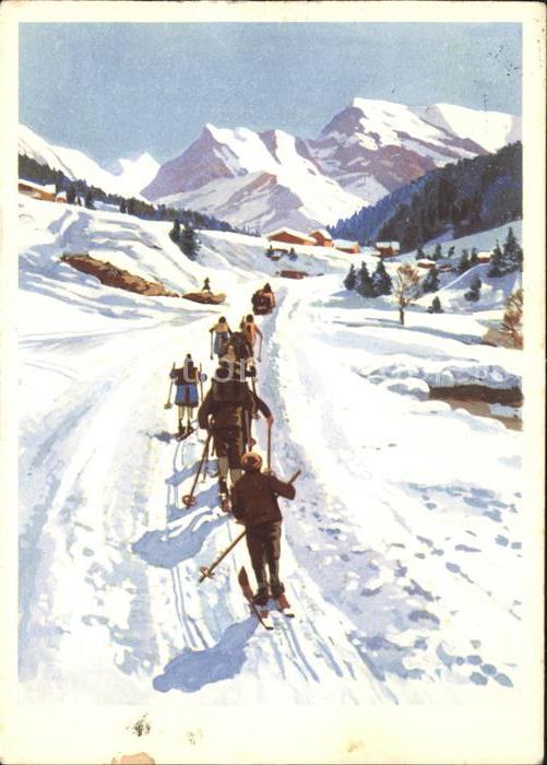 Menziken Kinder auf dem Weg zur Schule