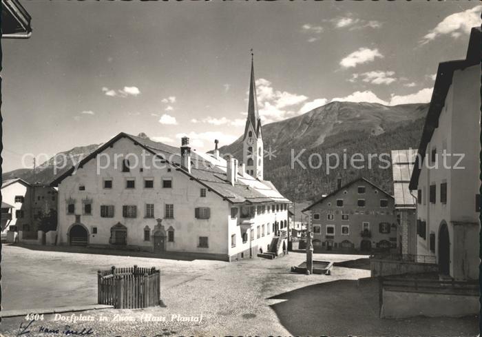Zuoz GR Dorfplatz Haus Planta