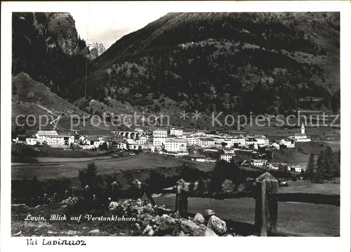 Lavin mit Verstanklahorn