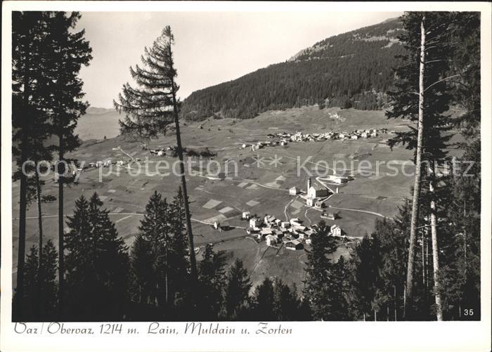 Vaz Obervaz Lain Muldain und Zorten