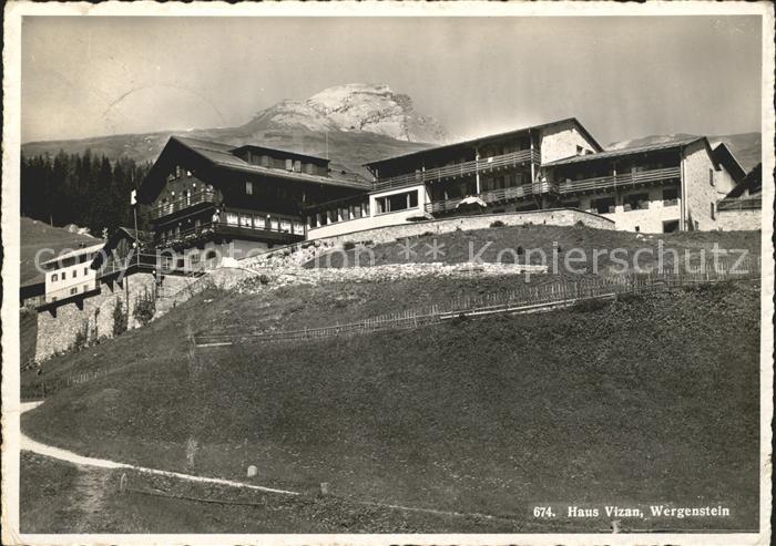 Wergenstein GR Haus Vizan