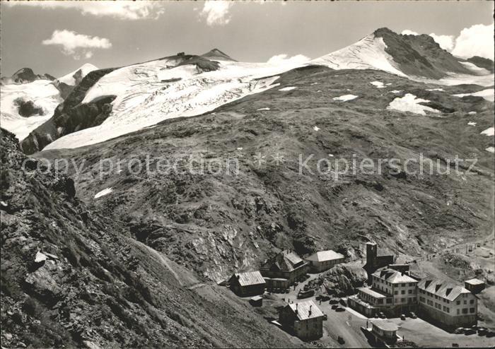 Stilfserjoch Passo dello Stelvio Blick von der Dreisprachenspitze