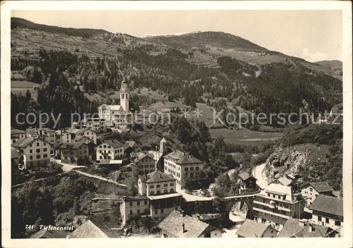 Tiefencastel Ortsblick