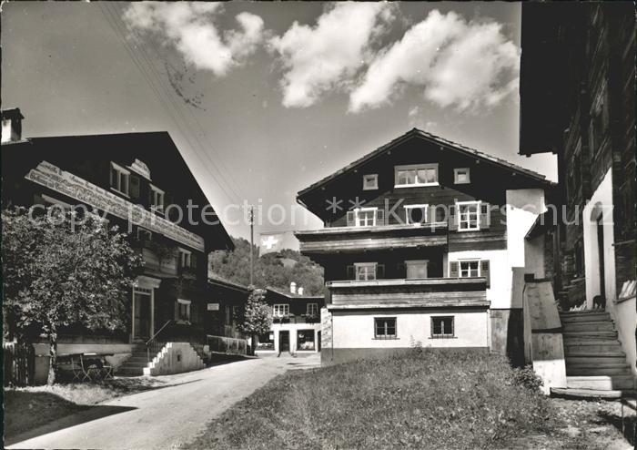 Serneus Dorfpartie mit Ferienheim Seen