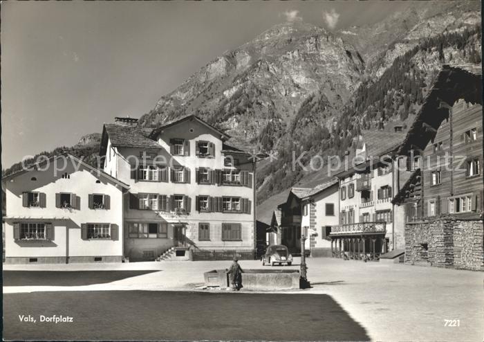 Vals GR Dorfplatz