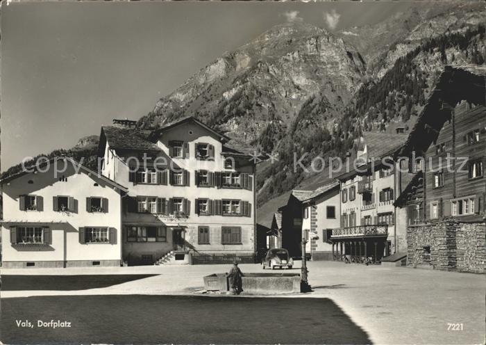 Vals GR Dorfplatz