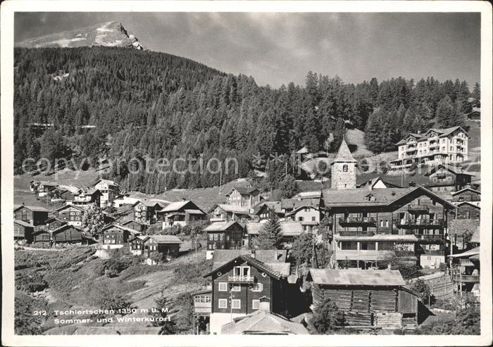 Tschiertschen Ortsansicht