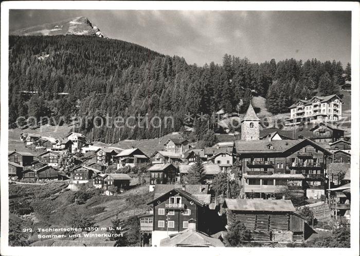 Tschiertschen Ortsansicht