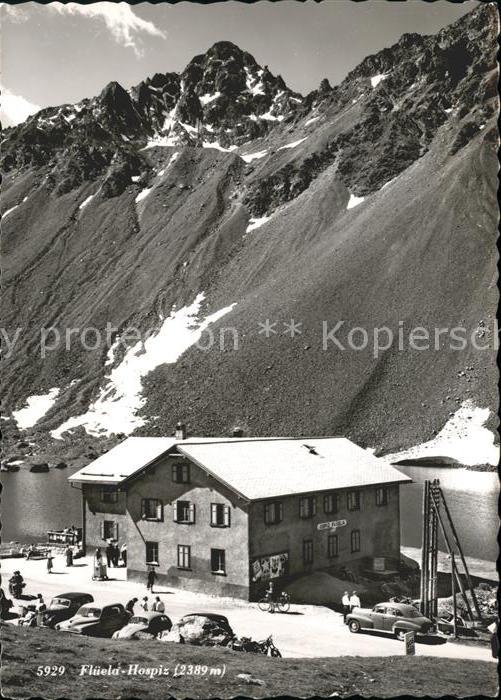 Davos GR Flueela Hospiz Bergsee