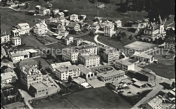 Pontresina Fliegeraufnahme