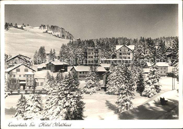 Lenzerheide Albula See Hotel Waldhaus Wintersportplatz