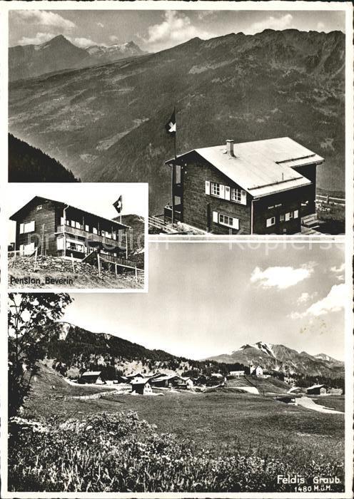 Feldis GR Pension Beverin Alpenpanorama